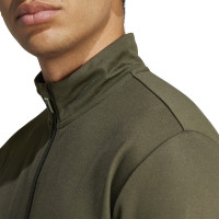 adidas Squadra 25 Training Jacket Dark Green Black Orange