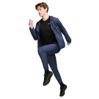 Nike Miler Repel Trainingspak Full-Zip Donkerblauw Zilver