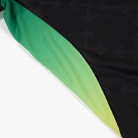 PUMA AC Milan X Off-White Pre-Match Training Shirt 2024-2025 Black Red