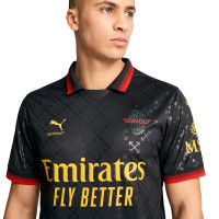 PUMA AC Milan X Off-White 4th Shirt 2024-2025 Black