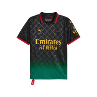 PUMA AC Milan X Off-White 4th Shirt 2024-2025 Black