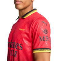 PUMA AC Milan X Off-White 4th Kit 2024-2025 Red Black Green