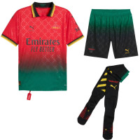 PUMA AC Milan X Off-White 4th Kit 2024-2025 Red Black Green