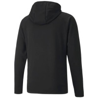 PUMA TeamLIGA Fleece Trainingstrui 1/4-Zip Zwart Wit