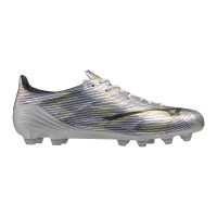 Mizuno Alpha II Japan Grass Football Boots (FG) Silver Grey Gold