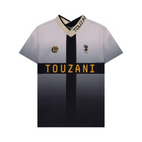 Touzani Taisho Voetbalshirt Kids Beige Zwart Goud