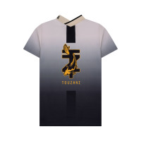 Touzani Taisho Voetbalshirt Kids Beige Zwart Goud