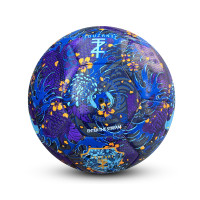 Touzani Koi Street Football Size 5 Purple Blue Yellow