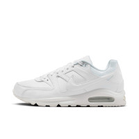 Nike Air Max Command Leather Sneakers Wit Zilver