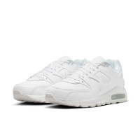 Nike Air Max Command Leather Sneakers Wit Zilver