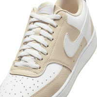 Nike Court Vision Low Sneakers Light Brown White