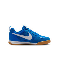 Nike Gato Zaalvoetbalschoenen (IN) Kids Blauw Wit Bruin