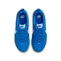 Nike Gato Zaalvoetbalschoenen (IN) Kids Blauw Wit Bruin