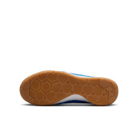 Nike Gato Zaalvoetbalschoenen (IN) Kids Blauw Wit Bruin
