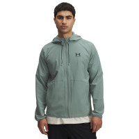 Under Armour Vibe Woven Jack Mintgroen Zwart