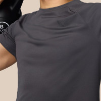 Castore Adapt Crew T-Shirt Dark Grey Black