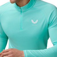 Castore Adapt Training sweater 1/4-Zip Light Blue White