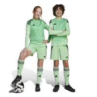 adidas Tiro 24 Kids Football Shorts Green Black