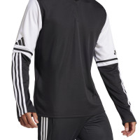 adidas Squadra 25 Trainingstrui 1/4-Zip Zwart Wit