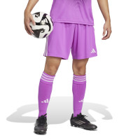 adidas Tiro 24 Voetbalbroekje Lichtpaars Wit