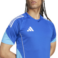 adidas Tiro 25 Competition Trainingsset Blauw Donkerblauw Lichtblauw