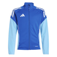 adidas Tiro 25 Competition Trainingstrui 1/4-Zip Kids Blauw Lichtblauw Wit