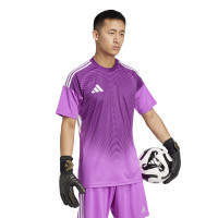 adidas Tiro 25 Competition Goalkeeper Short Sleeve Jersey Purple White