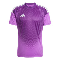 adidas Tiro 25 Competition Goalkeeper Short Sleeve Jersey Purple White