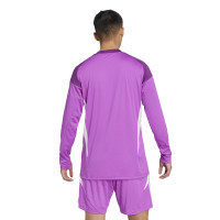 adidas Tiro 25 Competition Keepersshirt Lange Mouwen Paars Wit
