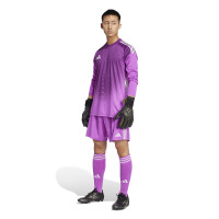 adidas Tiro 25 Competition Keepersshirt Lange Mouwen Paars Wit