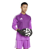 adidas Tiro 25 Competition Keepersshirt Lange Mouwen Paars Wit