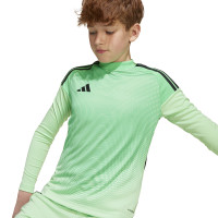 adidas Tiro 25 Competition Long Sleeve Goalkeeper Jersey Kids Green Black