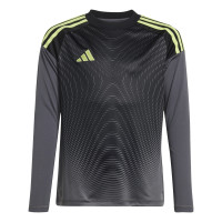 adidas Tiro 25 Competition Keepersshirt Lange Mouwen Kids Grijs Zwart Lichtgroen