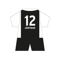 SV Terheijden Maxidress Wit Zwart