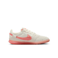 Nike Streetgato Straatvoetbalschoenen Kids Wit Lichtroze Oranje