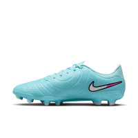 Nike Tiempo Legend 10 Academy Grass/Artificial Grass Football Boots (MG) Light Blue White Hot Pink