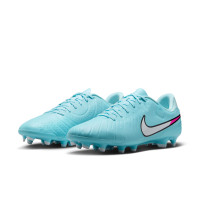Nike Tiempo Legend 10 Academy Grass/Artificial Grass Football Boots (MG) Light Blue White Hot Pink