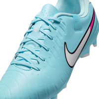 Nike Tiempo Legend 10 Academy Grass/Artificial Grass Football Boots (MG) Light Blue White Hot Pink