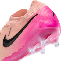 Nike Phantom GX II Elite Artificial Grass Football Boots (AG) Salmon Pink Hot Pink Black