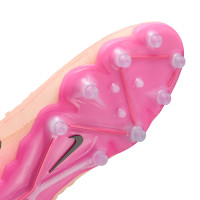 Nike Phantom GX II Elite Artificial Grass Football Boots (AG) Salmon Pink Hot Pink Black