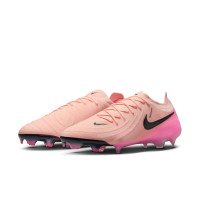 Nike Phantom GX II Elite Gras Football Boots (FG) Salmon Pink Hot Pink Black
