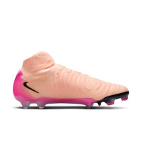 Nike Phantom Luna II Elite Gras Football Boots (FG) Salmon Pink Hot Pink Black