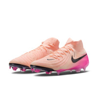Nike Phantom Luna II Elite Gras Football Boots (FG) Salmon Pink Hot Pink Black