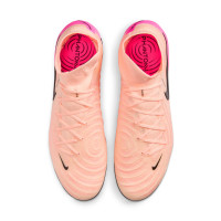 Nike Phantom Luna II Elite Gras Football Boots (FG) Salmon Pink Hot Pink Black
