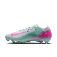 Nike Zoom Mercurial Vapor 16 Elite Gras Football Boots (FG) Light Blue Hot Pink