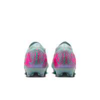 Nike Zoom Mercurial Vapor 16 Elite Gras Football Boots (FG) Light Blue Hot Pink
