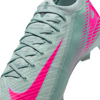Nike Zoom Mercurial Vapor 16 Elite Gras Football Boots (FG) Light Blue Hot Pink