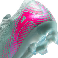Nike Zoom Mercurial Vapor 16 Elite Gras Football Boots (FG) Light Blue Hot Pink