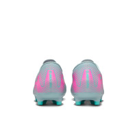 Nike Zoom Mercurial Vapor 16 Academy Gras / Kunstgras Voetbalschoenen (MG) Lichtblauw Felroze