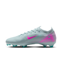 Nike Zoom Mercurial Vapor 16 Pro Gras Football Boots (FG) Light Blue Hot Pink